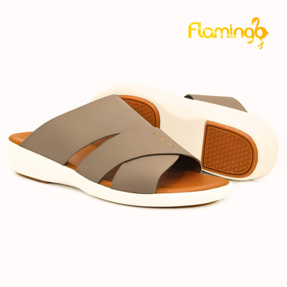 Flamingo[FG100]817 Stone Gents Arabic Sandal
