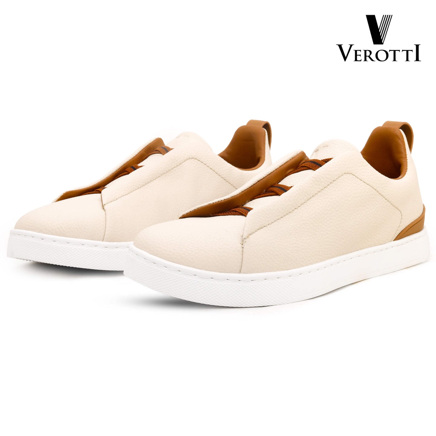 Verotti [X465]955 Beige Gents Shoes