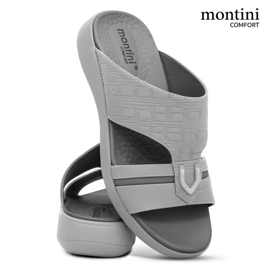 Montini M014(C91) Grey Gents Arabic Sandal