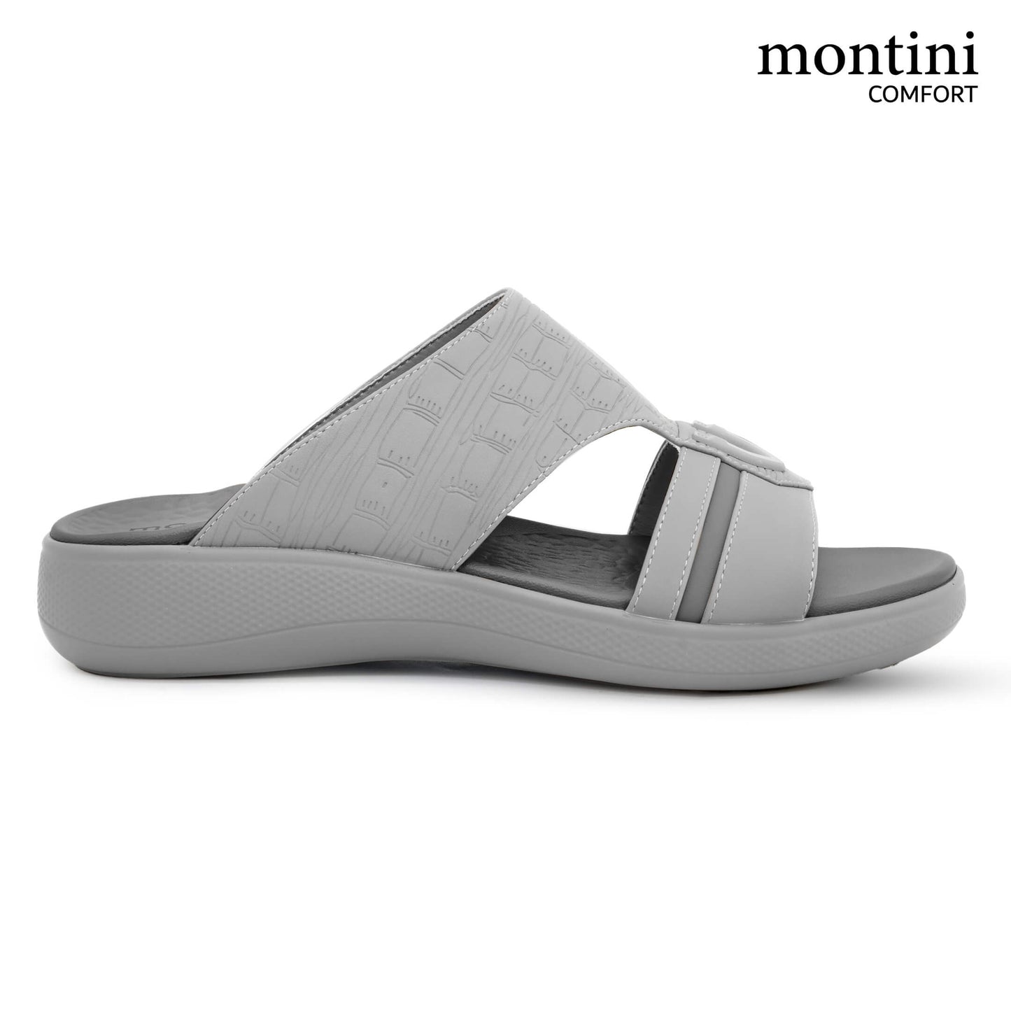 Montini M014(C91) Grey Gents Arabic Sandal