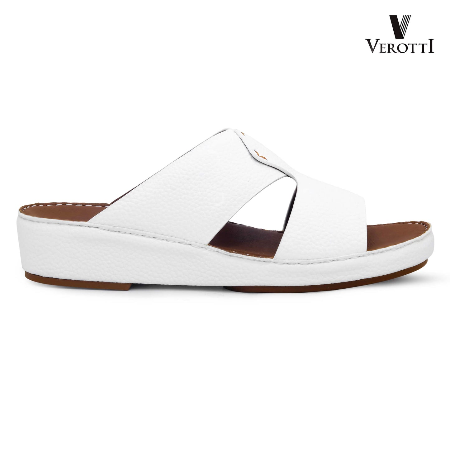 Verotti[X484]VTS-102 White Gents Arabic Sandal