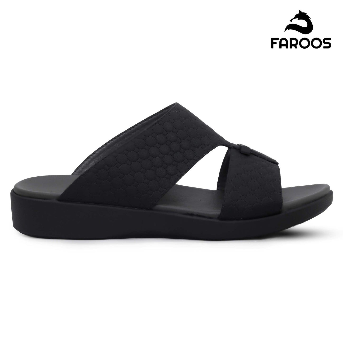 أضيف إلى الحقيبة Faroos[F516]M292 صندل عربي أسود للرجال