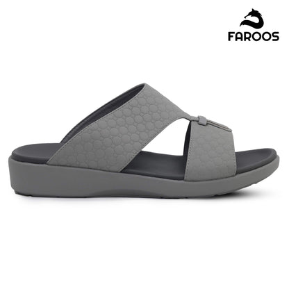 Faroos[F517]M292 صندل عربي رمادي للرجال