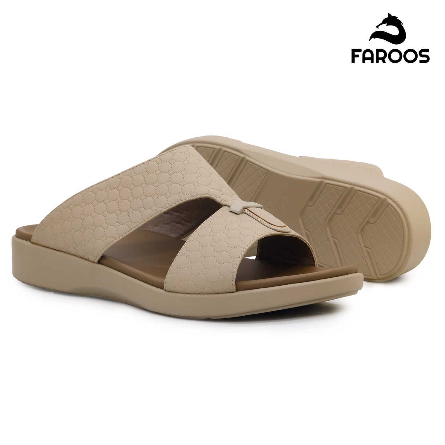 Faroos[F519]M292 صندل عربي رجالي من الحجر