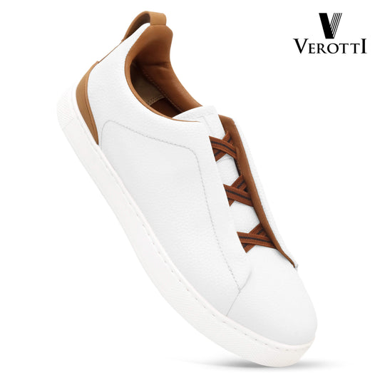 Verotti [X466]955 White Gents Shoes