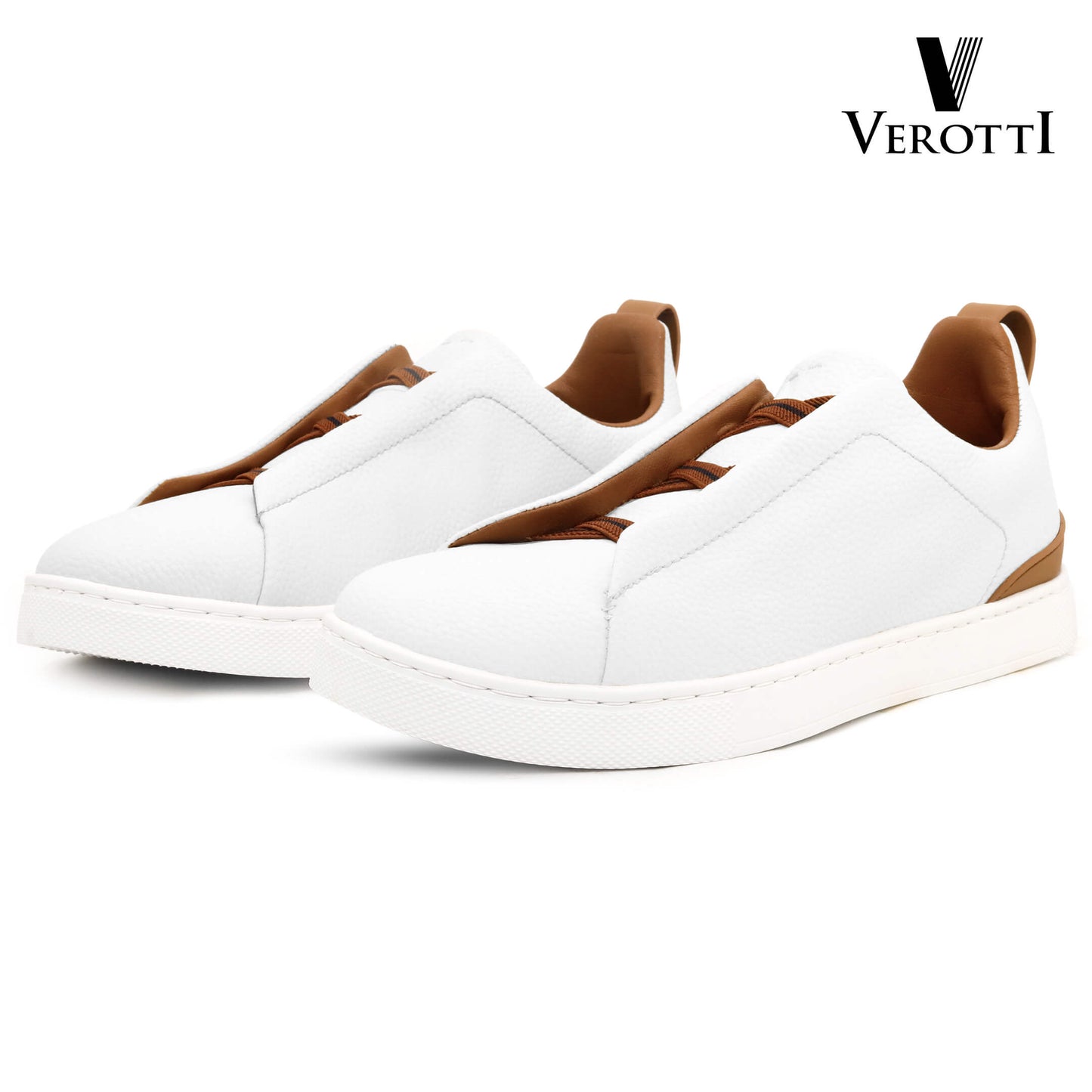 Verotti [X466]955 White Gents Shoes