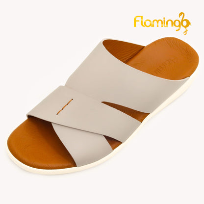 Flamingo[FG103]817 Gray Gents Arabic Sandal