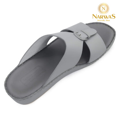Narwas [N1] 2000 Full Light Gray Gents Sandal