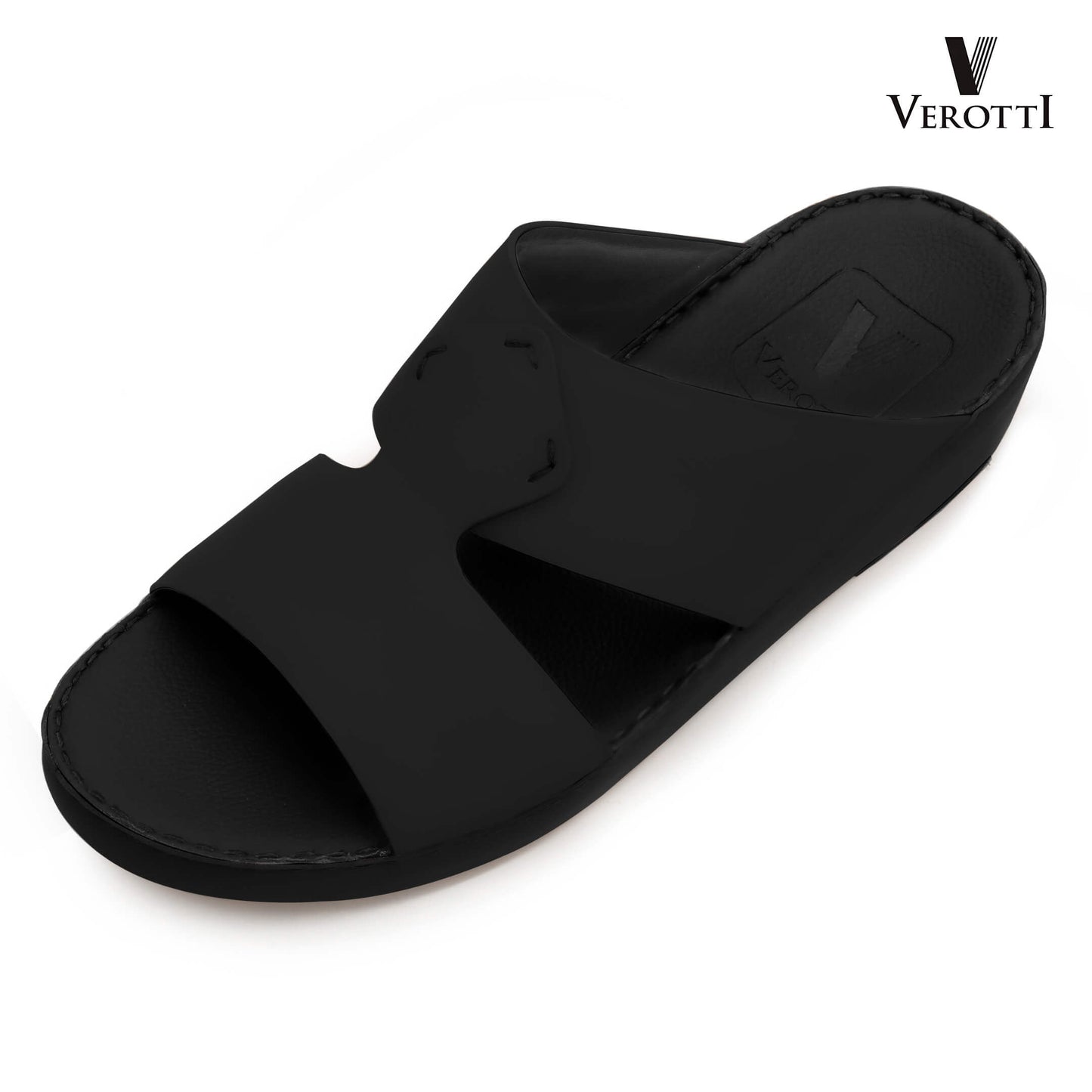 Verotti[X471]VTS-103 Full black Gents Arabic Sandal