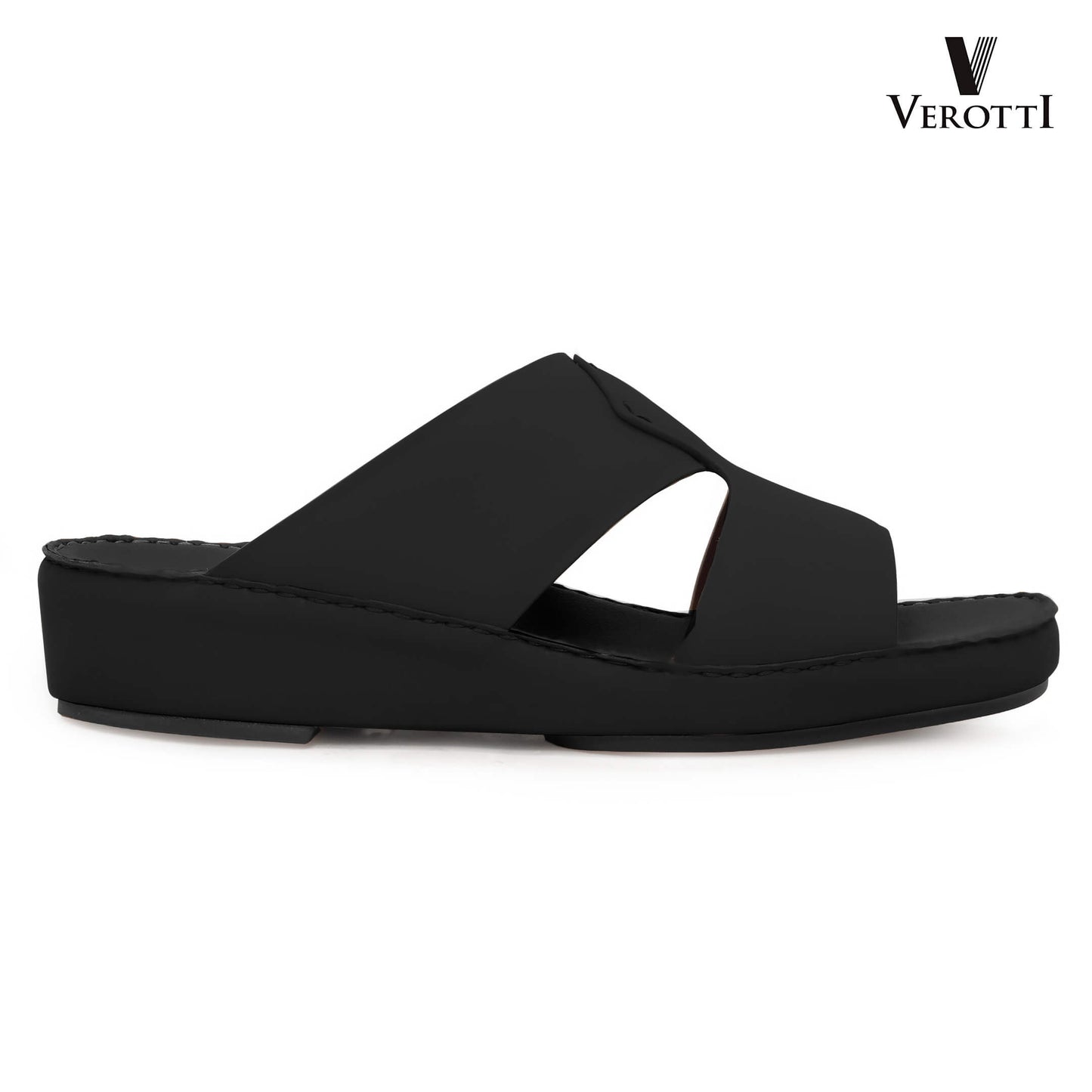 Verotti[X471]VTS-103 Full black Gents Arabic Sandal