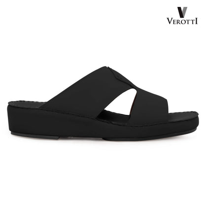 Verotti[X471]VTS-103 Full black Gents Arabic Sandal