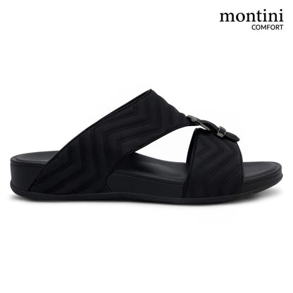Montini M026(C86) Black Gents Arabic Sandal