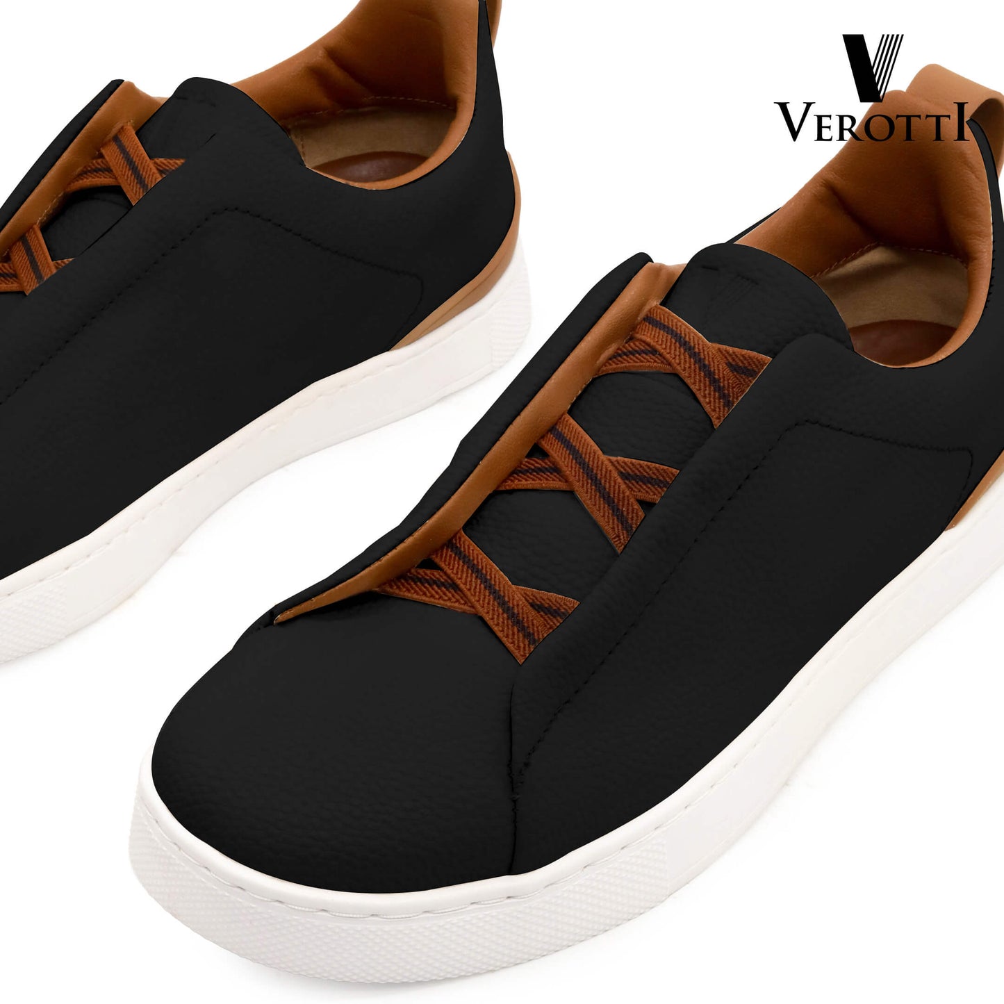 Verotti [X460]955 Black Gents Shoes