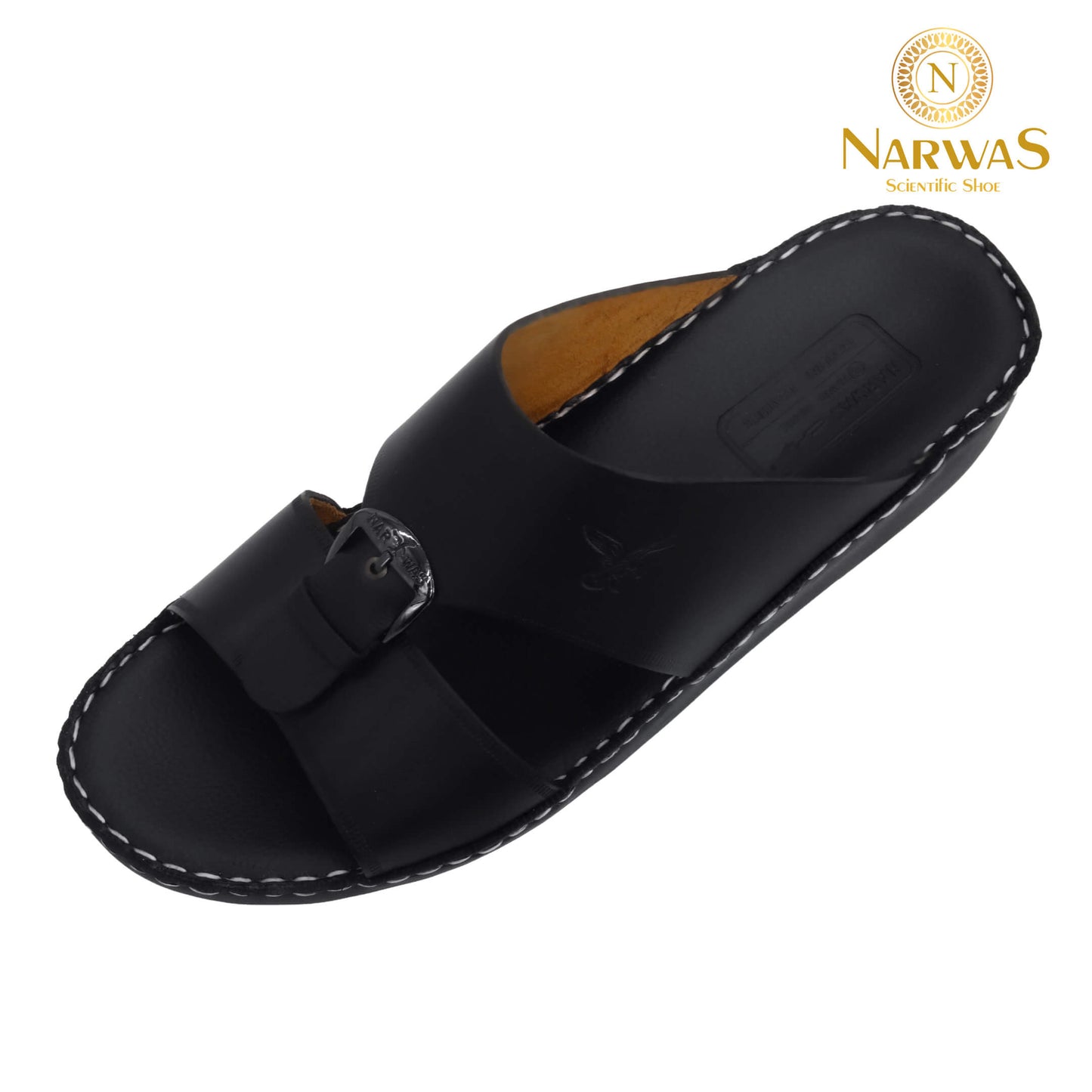 Narwas [B] 2000 Full Black Gents Sandal