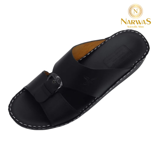Narwas [B] 2000 Full Black Gents Sandal