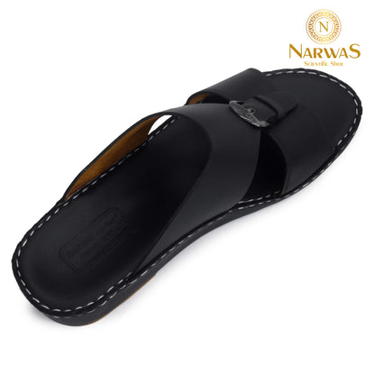 Narwas [B] 2000 Full Black Gents Sandal