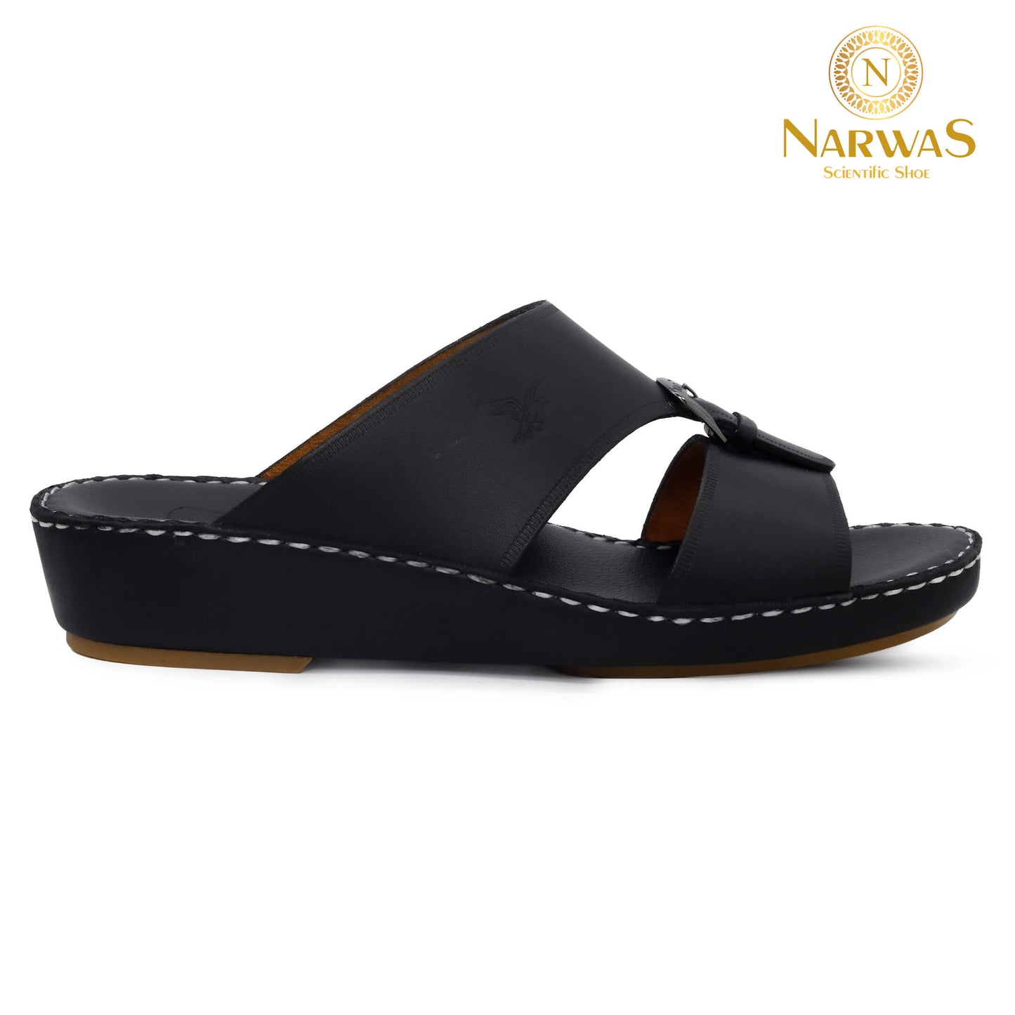 Narwas [B] 2000 Full Black Gents Sandal