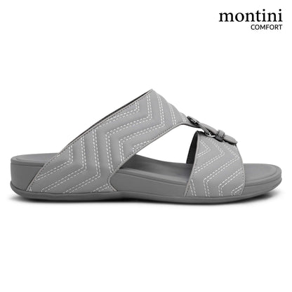 Montini M026(C87) Gray Gents Arabic Sandal