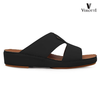 Verotti[X472]VTS-103 black Tan Gents Arabic Sandal