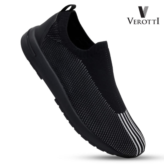 Verotti[X343]922 Full Black Gents Shoes