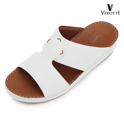 Verotti[X473]VTS-103 White Gents Arabic Sandal