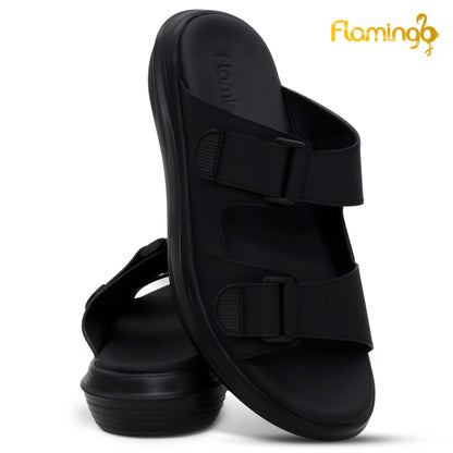 Flamingo Premium[FG124]8078 Black Gents Arabic Sandal