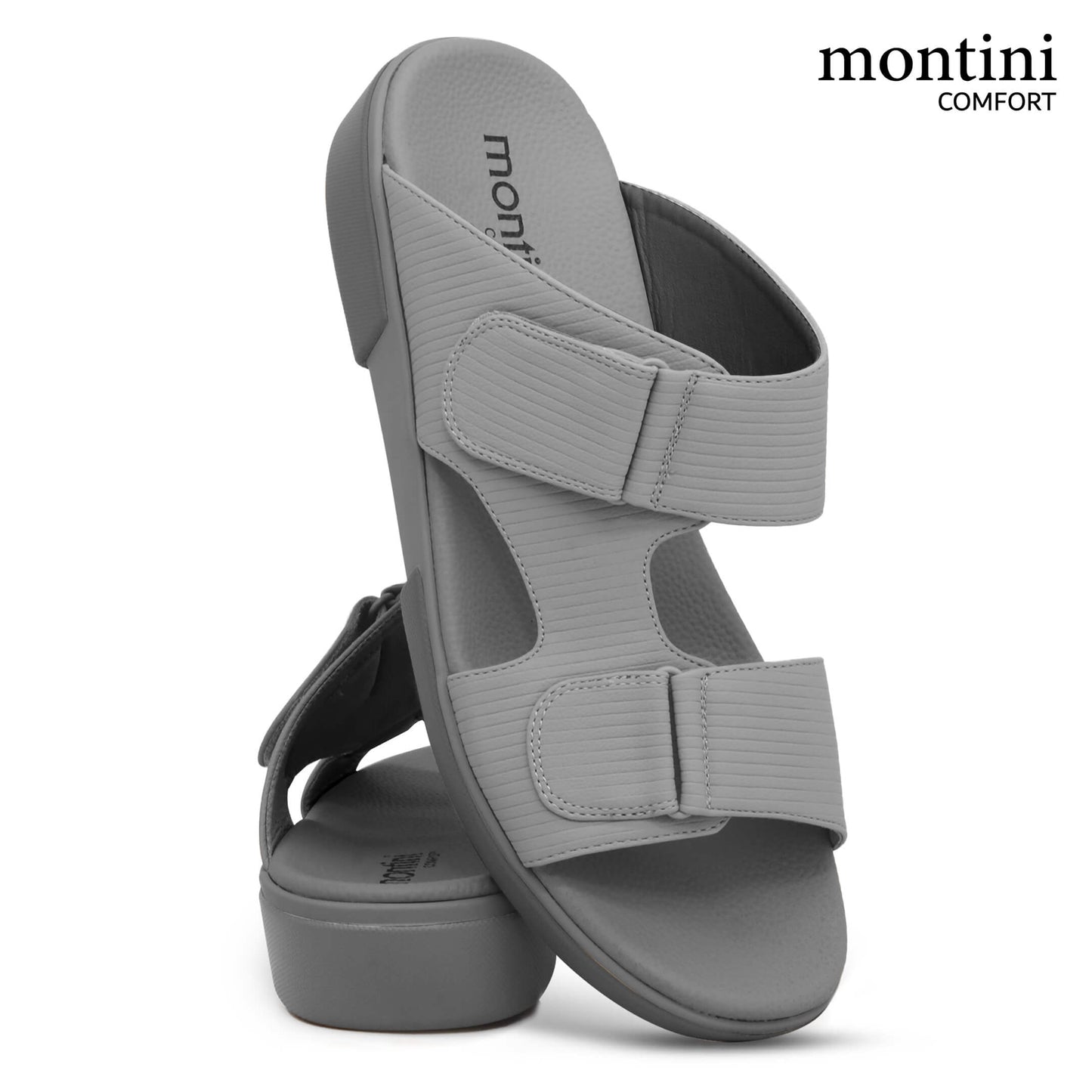 Montini M085(C98) L.Gray Gents Arabic Sandal