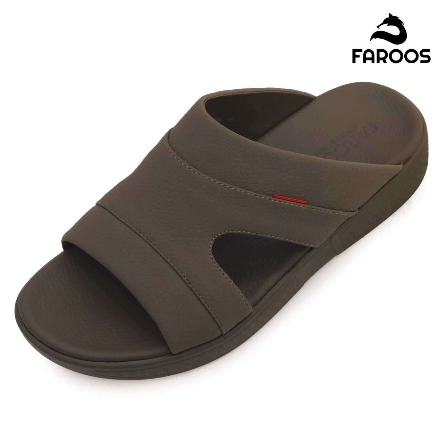 Faroos[F515]M099 Truffle Gents Arabic Sandal