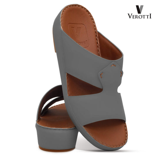 Verotti[X475]VTS-103 Grey Gents Arabic Sandal
