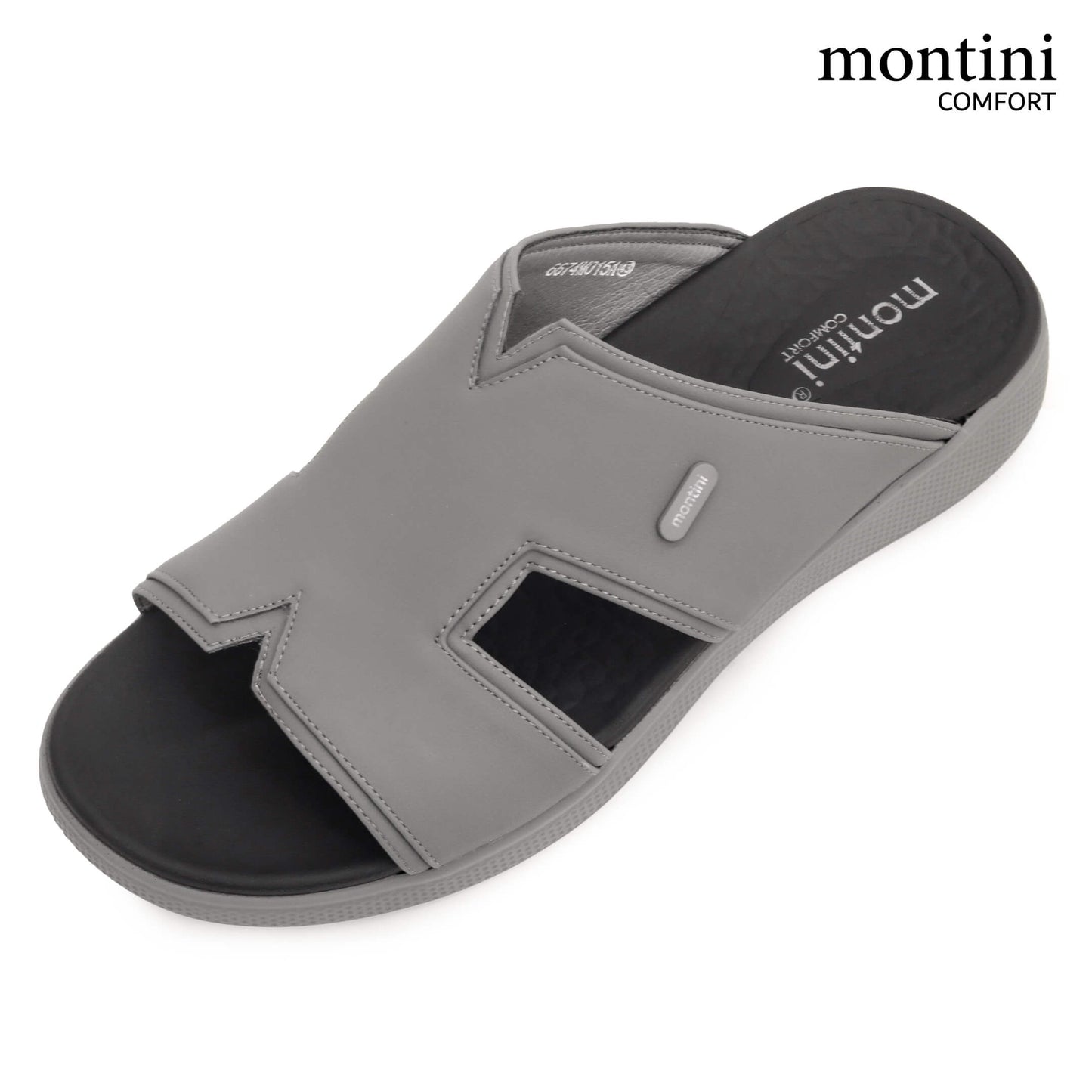 Montini M015(C78) Gray Gents Arabic Sandal