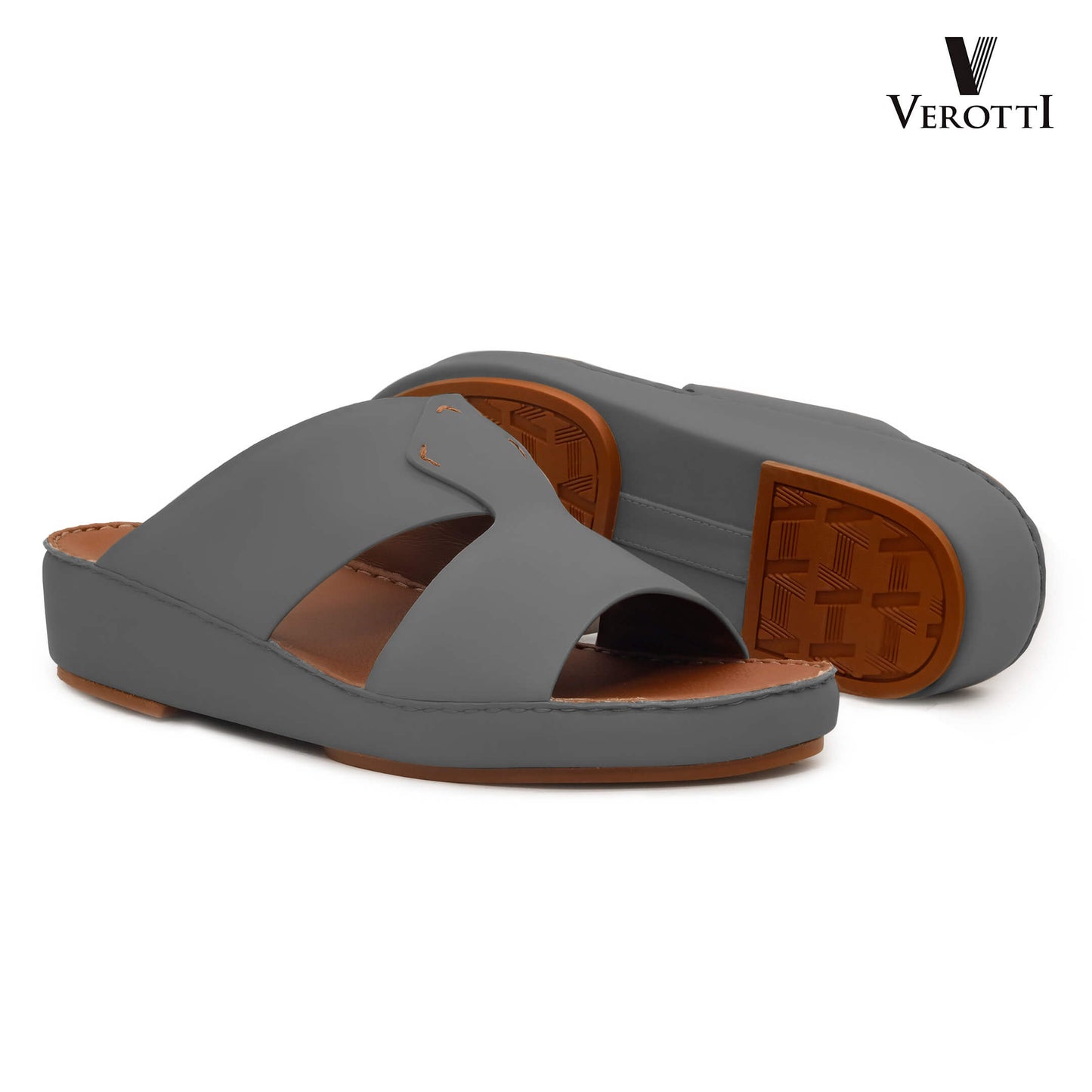 Verotti[X475]VTS-103 Grey Gents Arabic Sandal