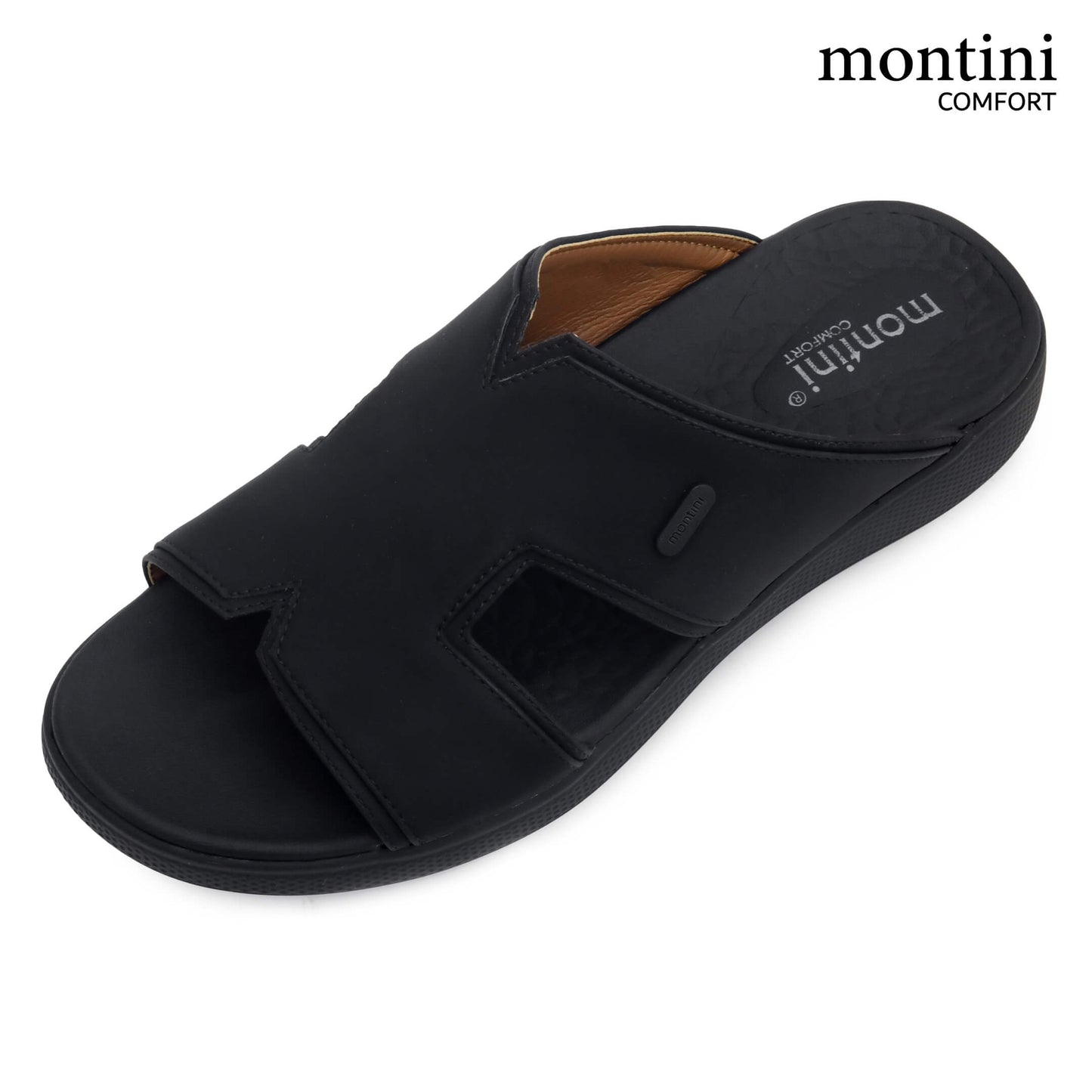 Montini M015(C77) Black Gents Arabic Sandal