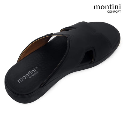 Montini M015(C77) Black Gents Arabic Sandal