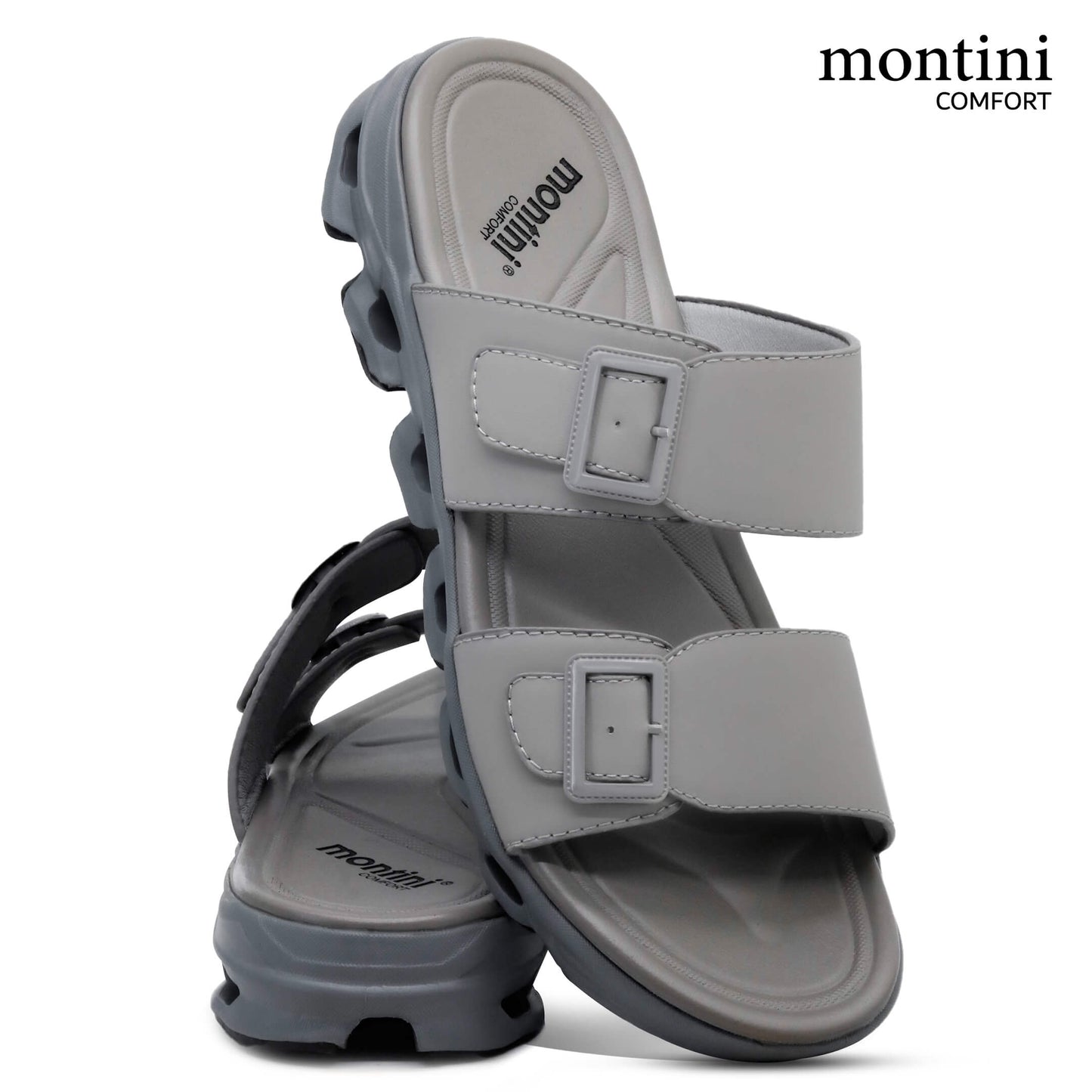 Montini GX-101(C50) Gray Gents Arabic Sandal