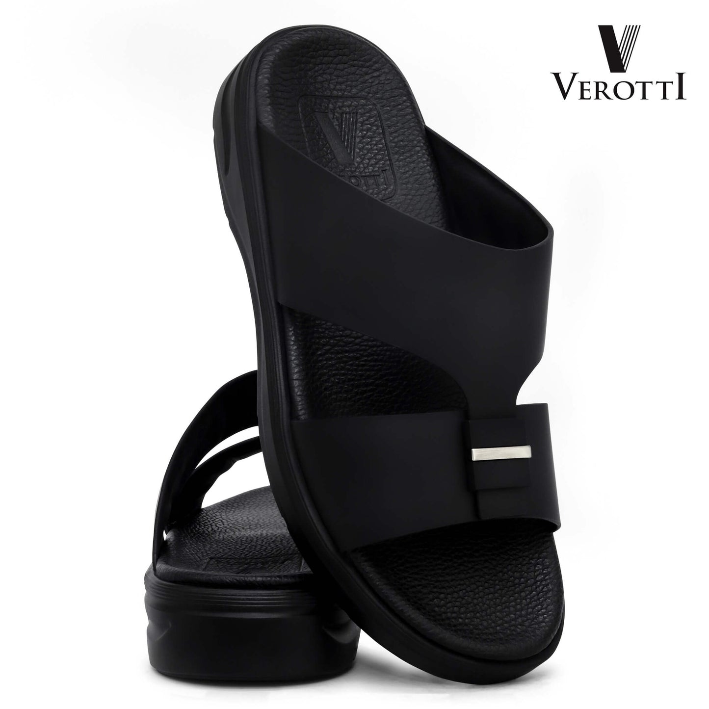 Verotti[X456]VTGE-03 Black Gents Arabic Sandal