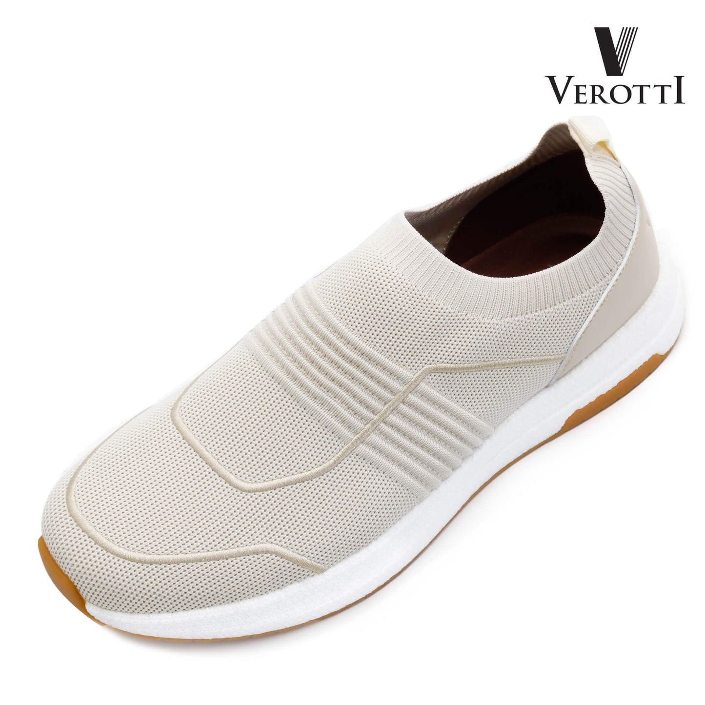 Verotti[X358]912 Beige Gents Shoes