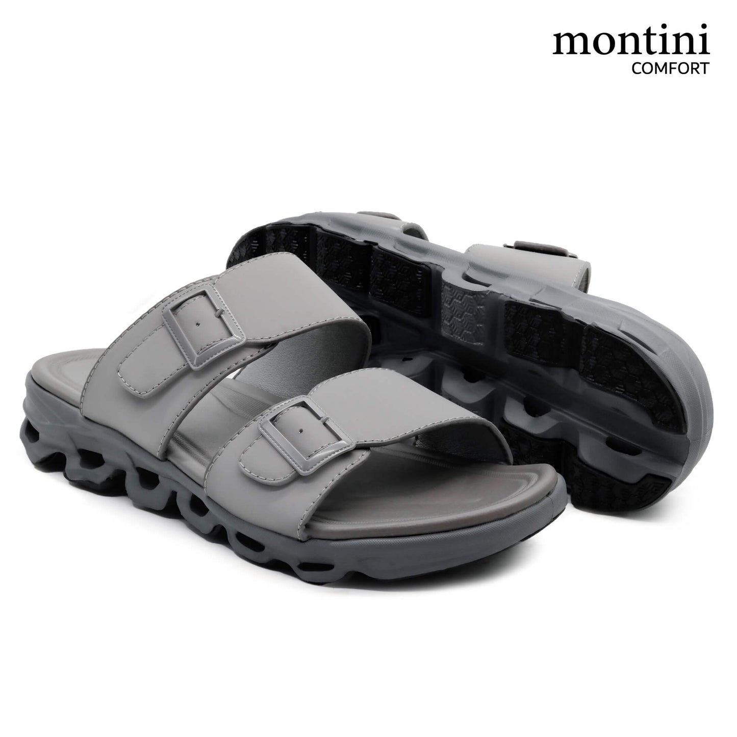 Montini GX-101(C50) Gray Gents Arabic Sandal