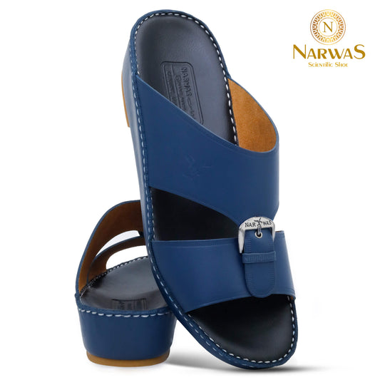 Narwas 2000 [NG127] Navy Black Gents Sandal