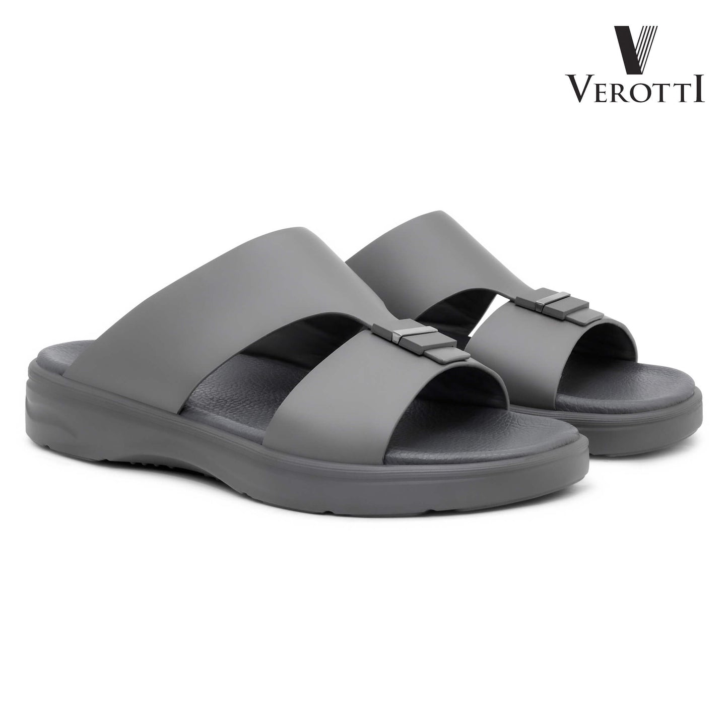 Verotti[X457]VTGE-03 Gray Gents Arabic Sandal