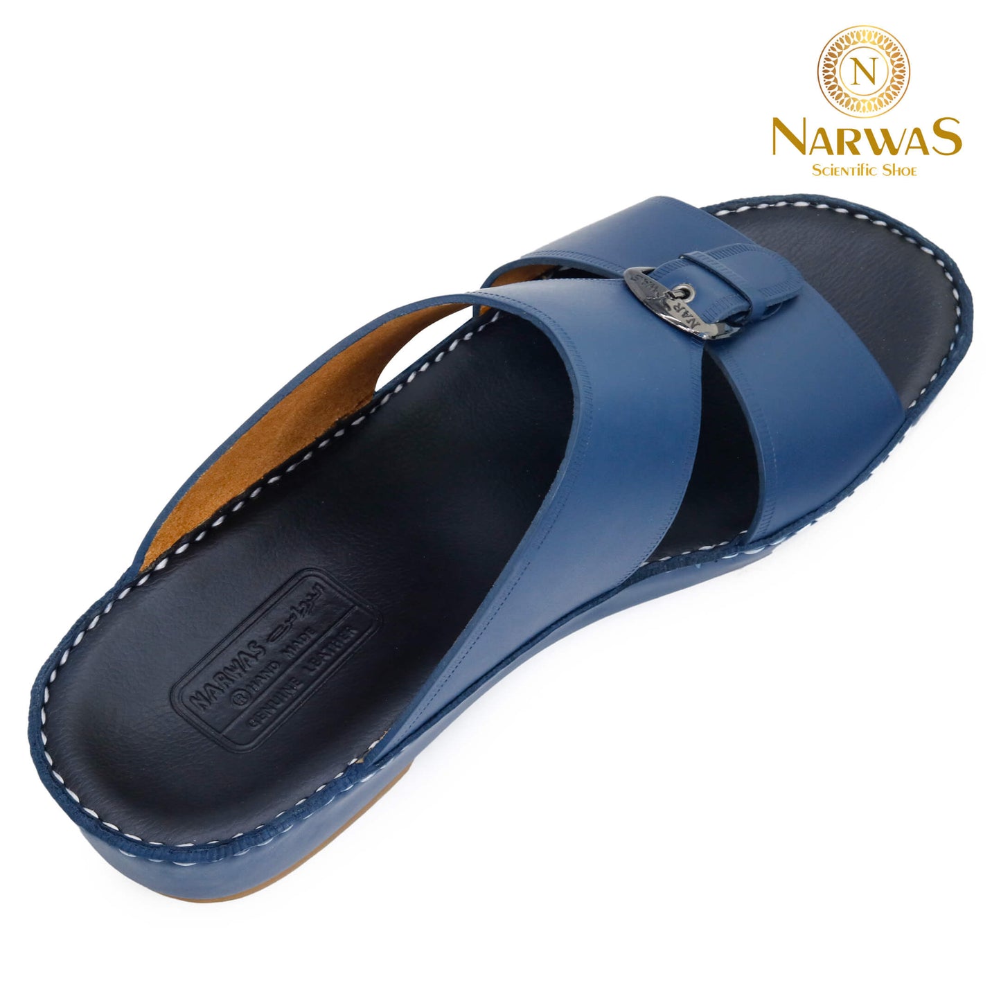 Narwas 2000 [NG127] Navy Black Gents Sandal