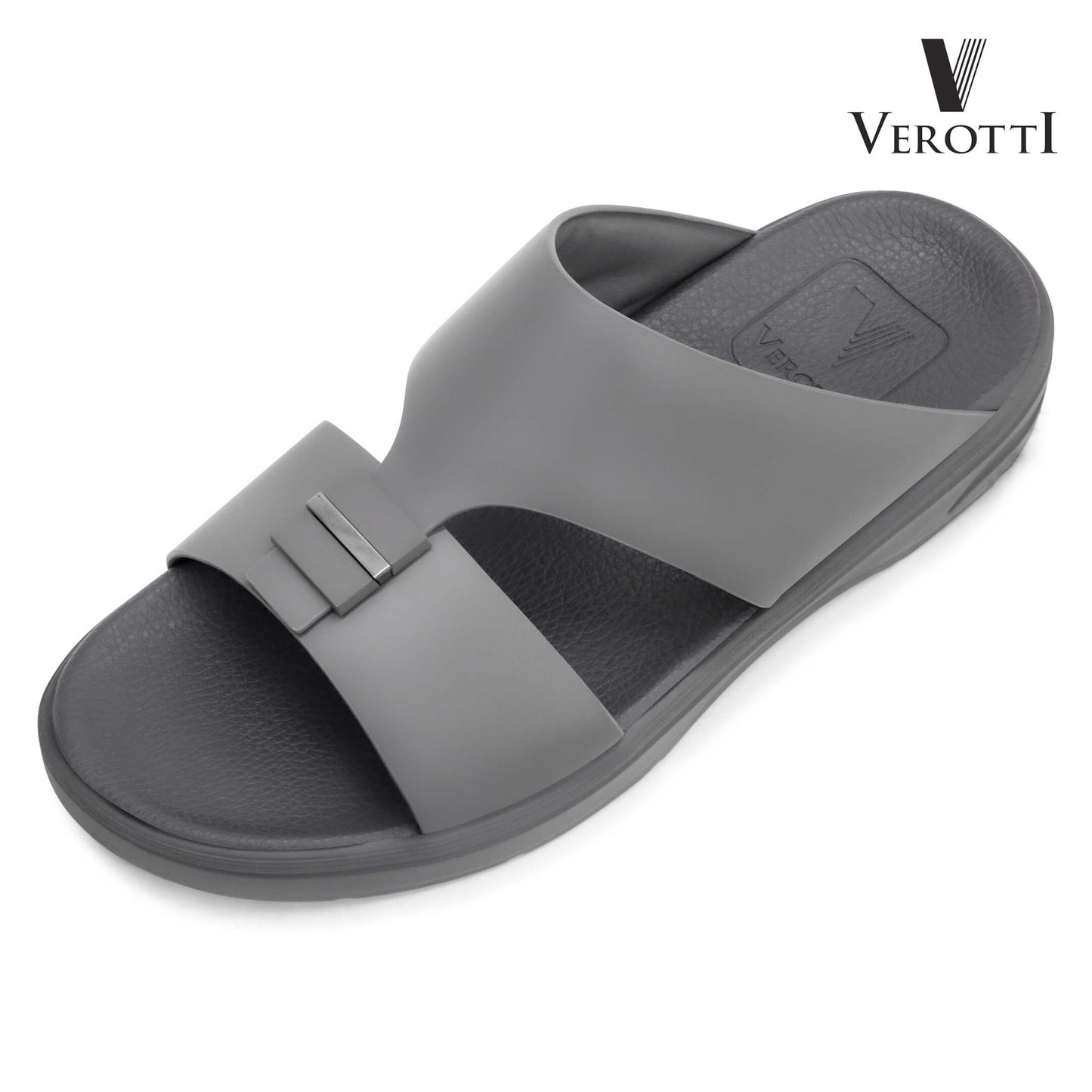 Verotti[X457]VTGE-03 Gray Gents Arabic Sandal