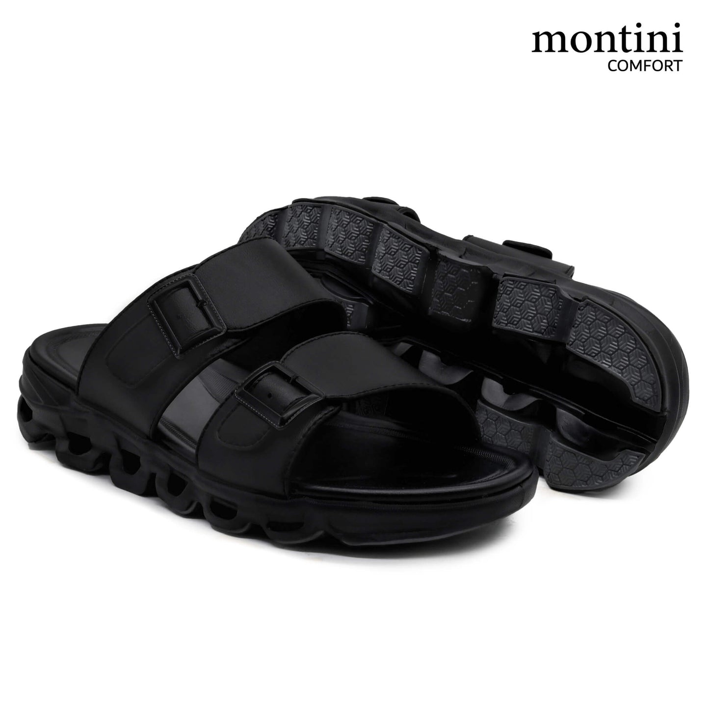 Montini GX-101(C49) Black Gents Arabic Sandal