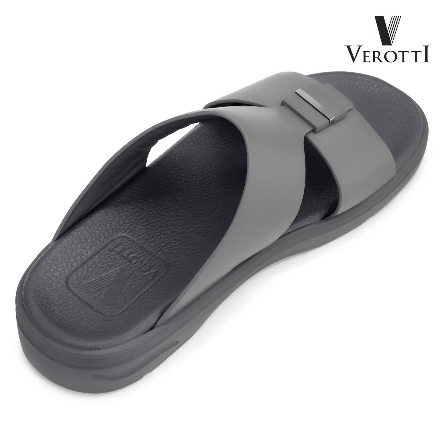 Verotti[X457]VTGE-03 Gray Gents Arabic Sandal