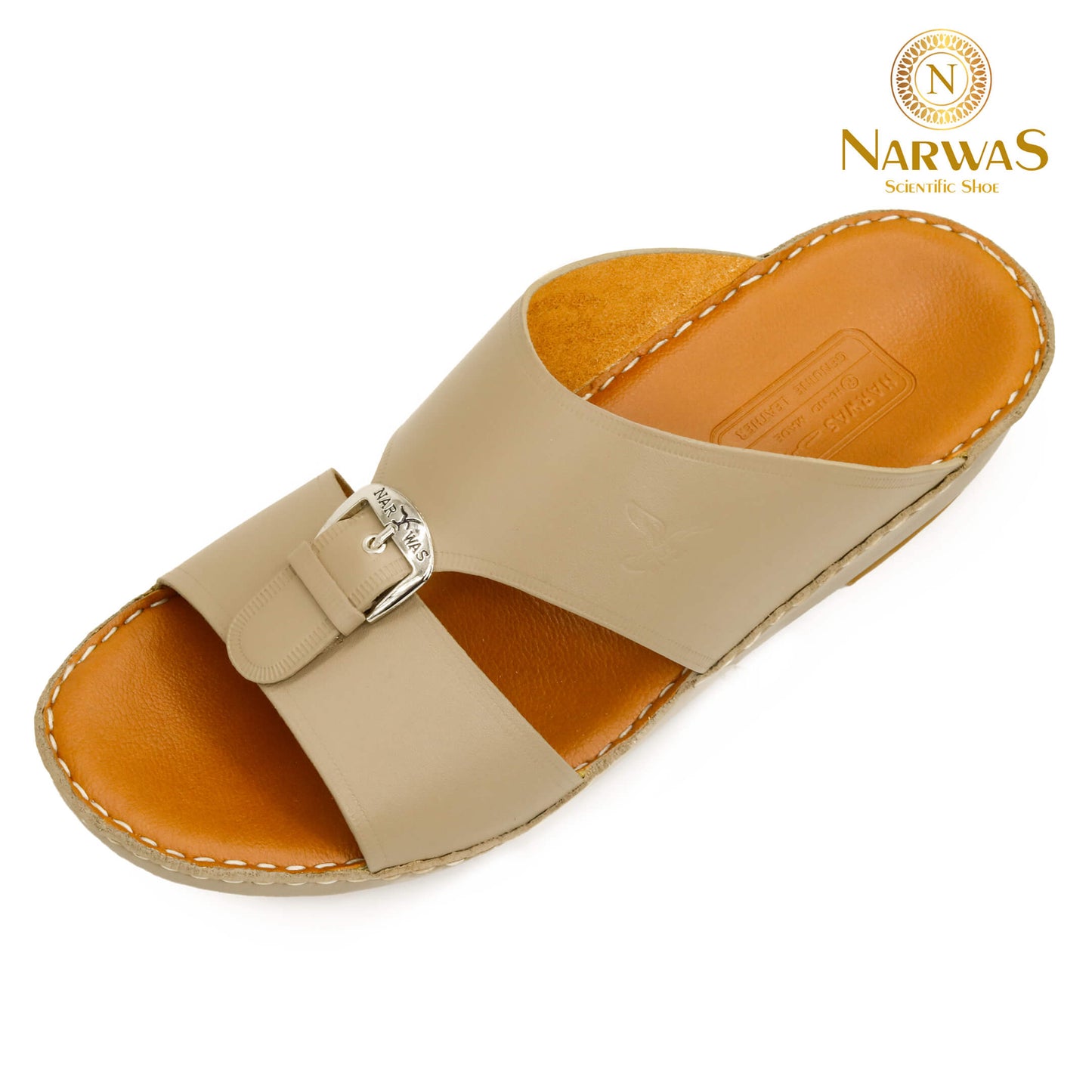 Narwas 2000 [NG137] Khaki Gents Sandal