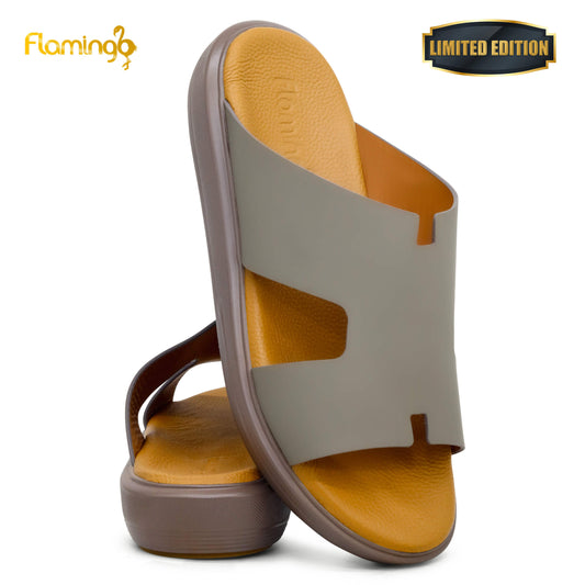 Flamingo Premium[FG111]7009 Stone Gents Arabic Sandal