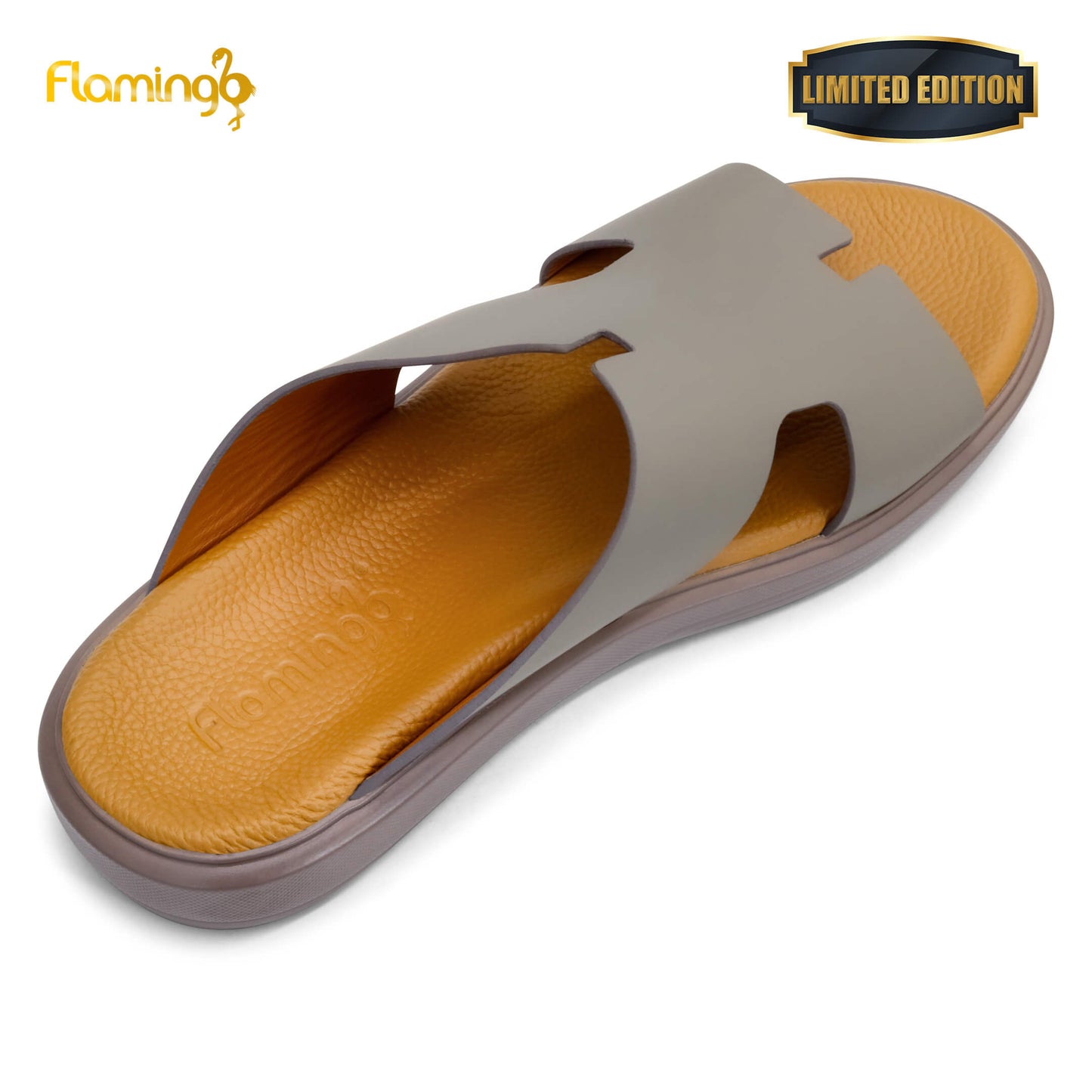 Flamingo Premium[FG111]7009 Stone Gents Arabic Sandal