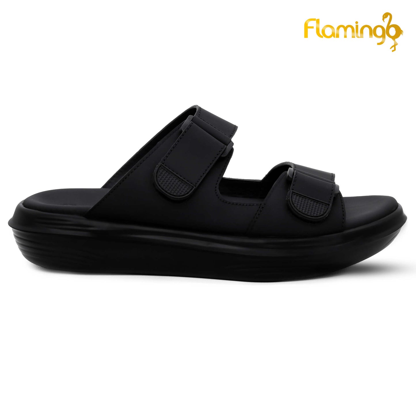 Flamingo Premium[FG124]8078 Black Gents Arabic Sandal