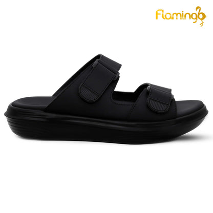 Flamingo Premium[FG124]8078 Black Gents Arabic Sandal