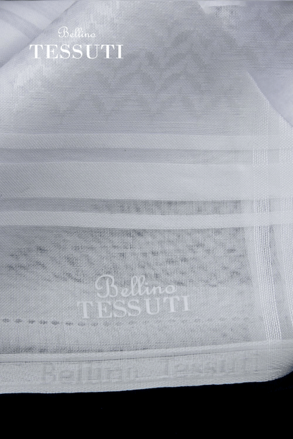 غترة تيسوتي البيضاء الفاخرة خفيفة الوزن وجيدة التهوية للرجال