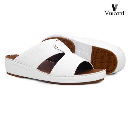 Verotti[X484]VTS-102 White Gents Arabic Sandal